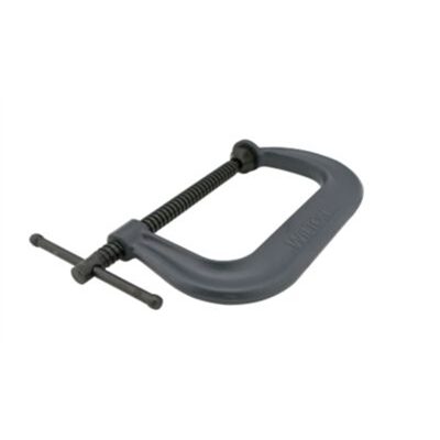 Wilton 408 - Drop Forged C-Clamp, 0 -8-1/4&rdquo; Opening, 4-15/16&rdquo; Throat Depth