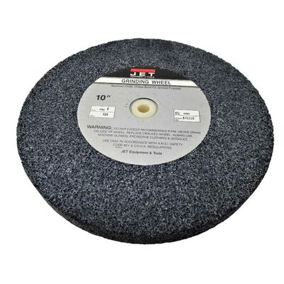 Jet Tools Grinding Wheel, 10 Inch x 1 Inch - 24 Grit