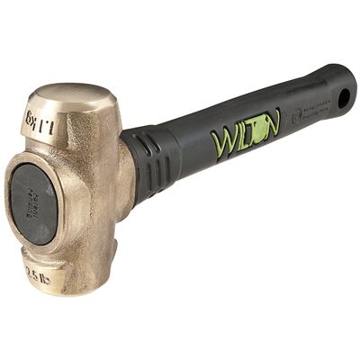 Wilton 2 -1/2 Lb Head, 12" B.A.S.H Brass Hammer