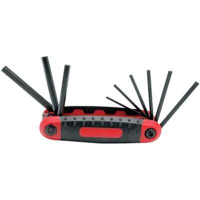 Wilmar Corp. / Performance Tool 9 Piece SAE Folding Hex Key Set