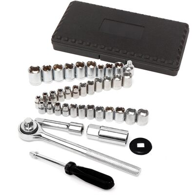 Wilmar Corp. / Performance Tool 40 Piece 1/4" & 3/8" Drive Socket Set