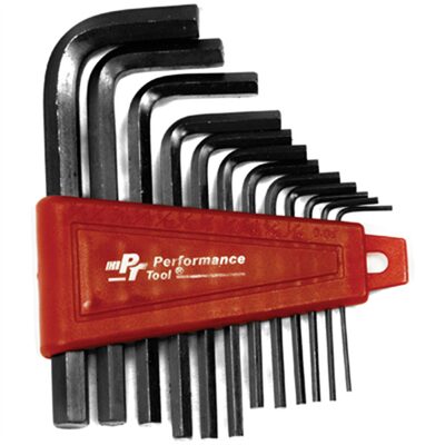 Wilmar Corp. / Performance Tool 12 Piece SAE Hex Key Wrench Set