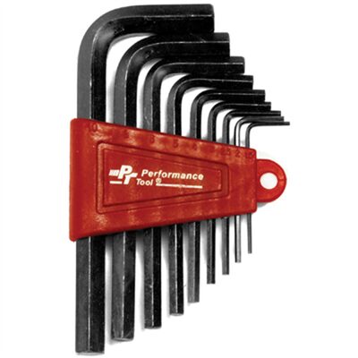Wilmar Corp. / Performance Tool 9 Piece Metric Hex Key Wrench Set