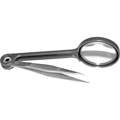 Wilmar Corp. / Performance Tool Magnifying Glass Tweezers