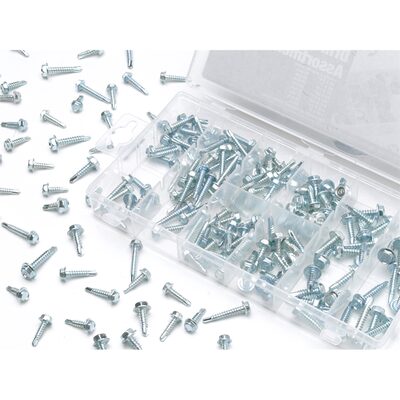 Wilmar Corp. / Performance Tool 200 Piece Hex Head Self Drilling Screws