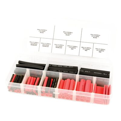 Wilmar Corp. / Performance Tool 106 Piece Weatherproof Heat Shrink Set