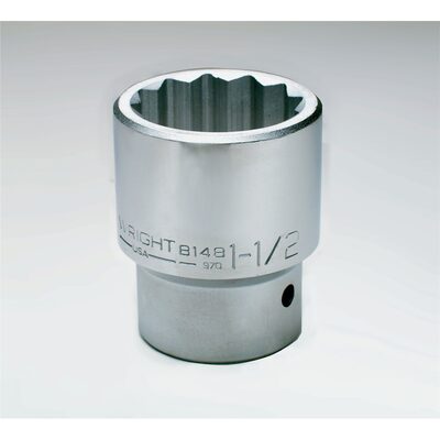 Wright Tool 1"Dr 12Pt Std Skt 1-3/8"