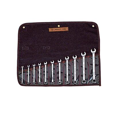Wright Tool 11pc 12pt. Metric Full Polished Comb Wrench Set