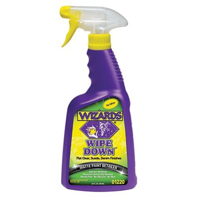 Wizards Products Wipe Down 01220 Matte Paint Detailer, 22 oz Spray Bottle, Pink
