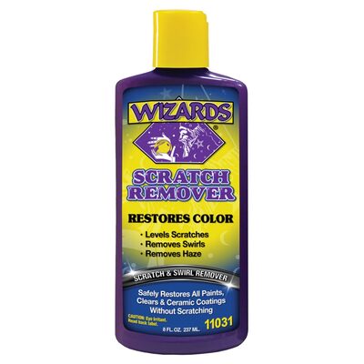 Wizards Products 11031 Scratch Remover, 8 oz Squeeze Bottle, Off-White