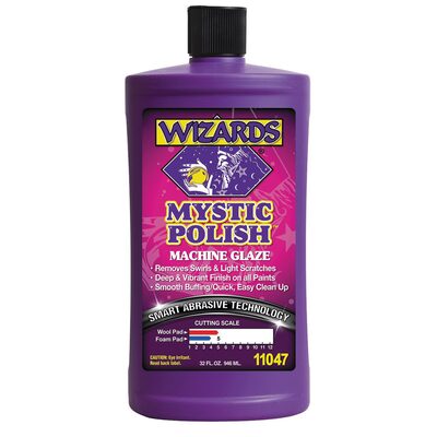 Wizards Products Mystic Polish 11047 Machine Glaze, 32 oz Bottle, Orange, Liquid