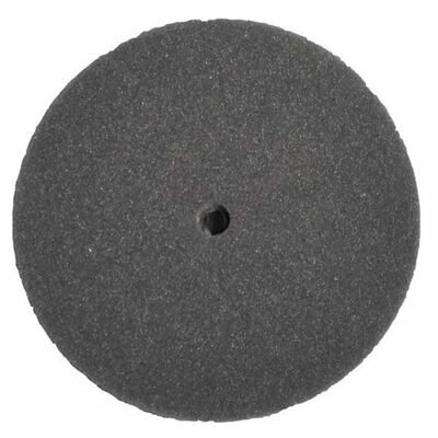 Wizards Products 11253 Finish Mini Buffing Pad, 4-1/4 in Overall Dia, Hook and Loop, Gray