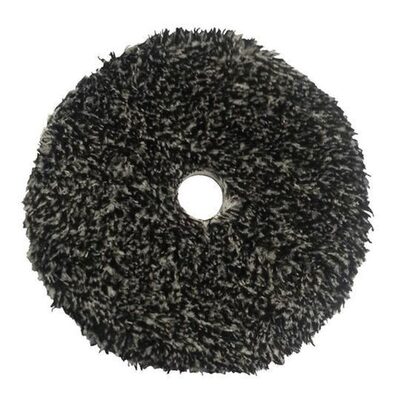 Wizards Products 11601 Cutting Pad, 6-1/2 in Overall Dia, Hook and Loop, Black