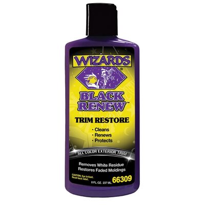 Wizards Products Black Renew 66309 Trim Exterior Treatment, 8 oz, Off-White