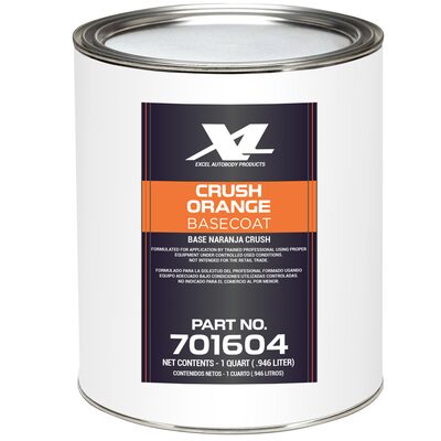 Excel Auto Body Products CRUSH ORANGE B/C QT.