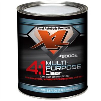 Excel Auto Body Products 4:1 MULTI PURPOSE CLEAR QT