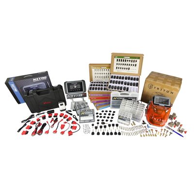 Nitrous Keys Complete Keymaking System with Nitro XT Diagnostic Scan Tool (Triton Key Machine, Nitrous Keys Remotes Complete Bundle, Full MFK Set)