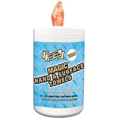 Magic Hand Cleaner Magic Hand Wipes 70 Count Tub